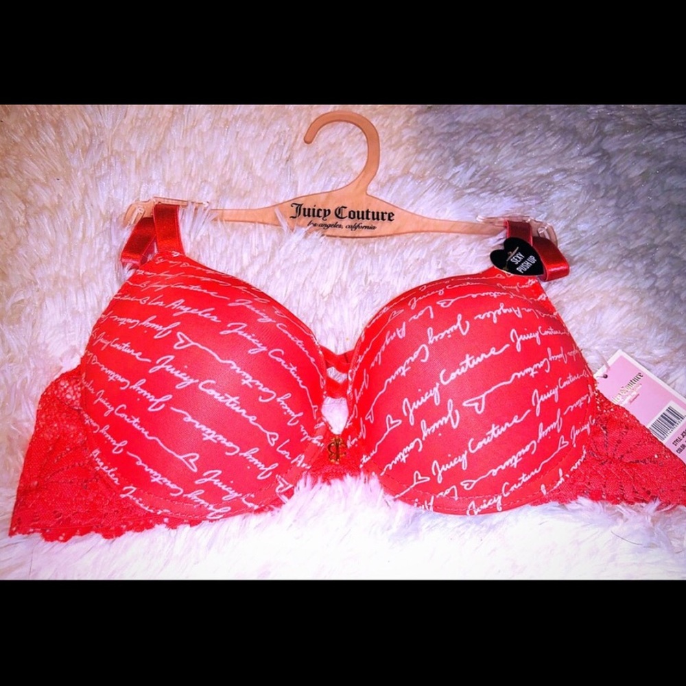 NWT- Juicy Couture Push Up Bra- Size 34B